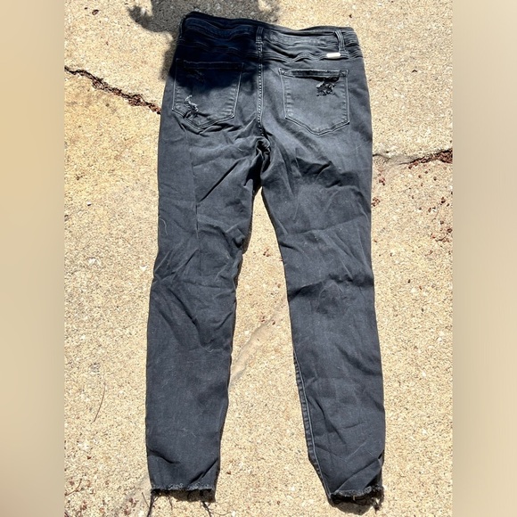 Kancan Distressed Black Jeans - Picture 5 of 6